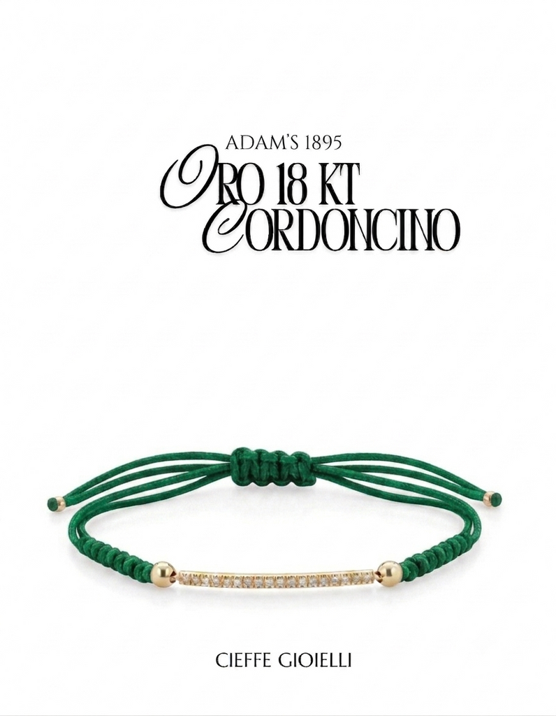 Bracciale Tennis Uomo con Brillanti Naturali in Oro Giallo 18 Carati.