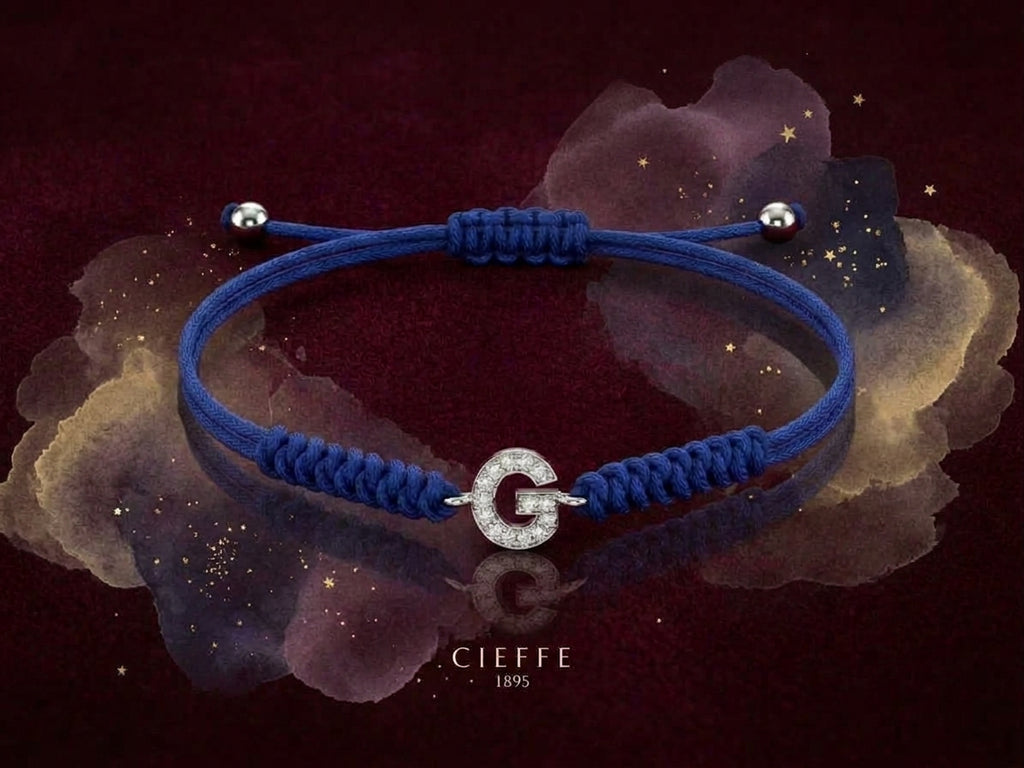 Bracciale Oro 18 carati Donna Letterina con Brillanti Nturali