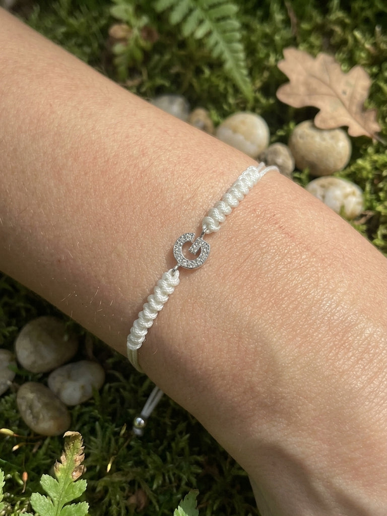Bracciale Oro 18 carati Donna Letterina con Brillanti Nturali