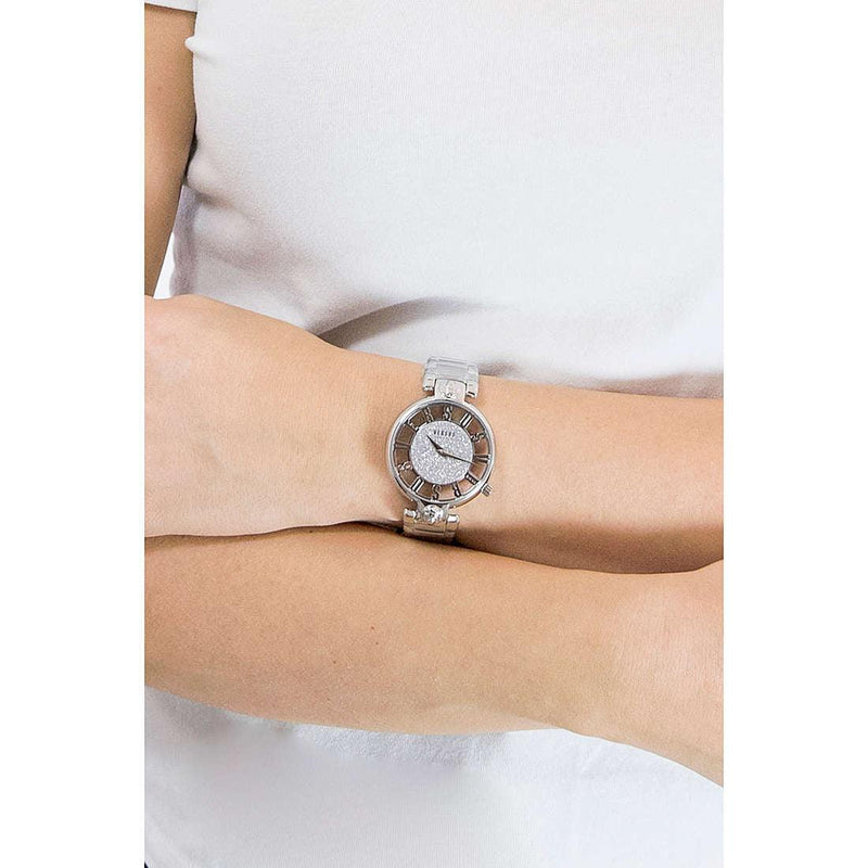 Orologio Solo Tempo Donna Versace Versus Kristenhof Argento