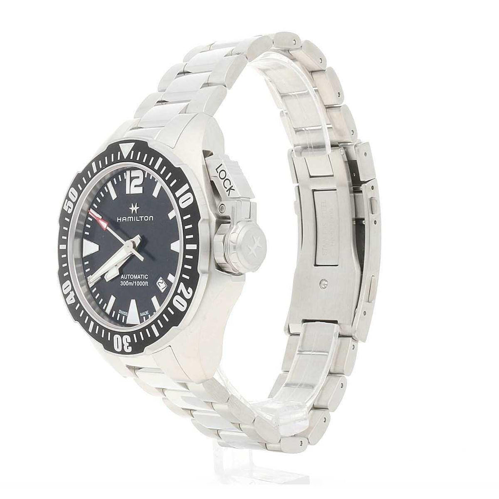 Orologio Meccanico Uomo Hamilton Khaki Navy Frogman H77605135