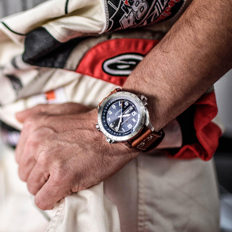 Orologio Meccanico Uomo Hamilton Khaki Aviation X-Wind Day H77765541