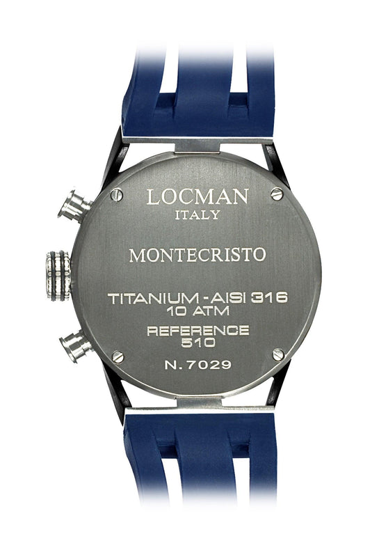 Orologio Solo Tempo Uomo Locman Montecristo 0538A20S-00ANSKSIB